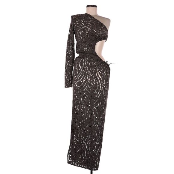 Bronx and Banco Mayan Dress in Brown M - Picture 4 of 7